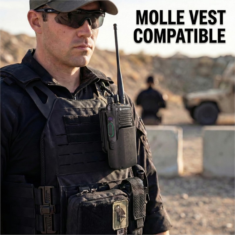 Zeadio Tactical Radio Holster for Motorola APX 6000 / APX
