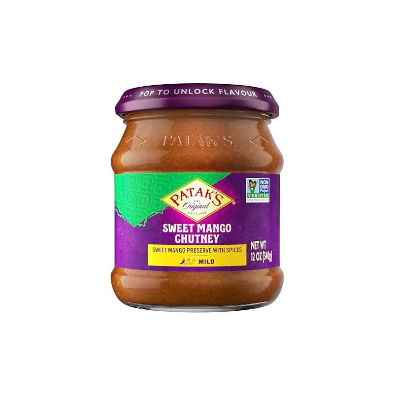 Patak's Sweet Mango Chutney, 12 oz