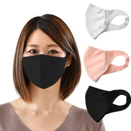 Kabuto Silk Nanofiber Filter, Over 99% Fine Particles, Cloth Mask, Highly Functional, Skin-friendly, Made in Japan, Ears Painless, Easy to Breathe