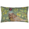 Evans Lichfield Grove Pheasant Outdoor Cushion Cover, Olive, 30 x