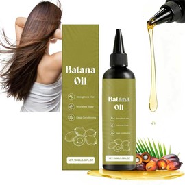 Aceite de Batana, Esencia Capilar Fortalecedora Que Reduce la Rotura y Repara las Puntas Abiertas, Nutre el Cuero Cabelludo Seco y Protege el Cabello Dañado. Apto Para Hombres y Mujeres, y Para Todo Tipo de Cabello,100 ml.