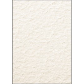 Sigel DP243 A4 90 gsm "Papyra" Motif Textured Double Sided Writing Paper (Pack of 100 Sheets)