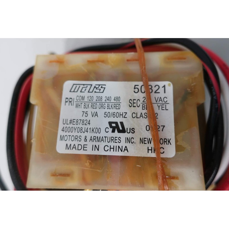 MARS 50321 Control Transformer 75VA 120/208/240/480V-AC 24V-AC