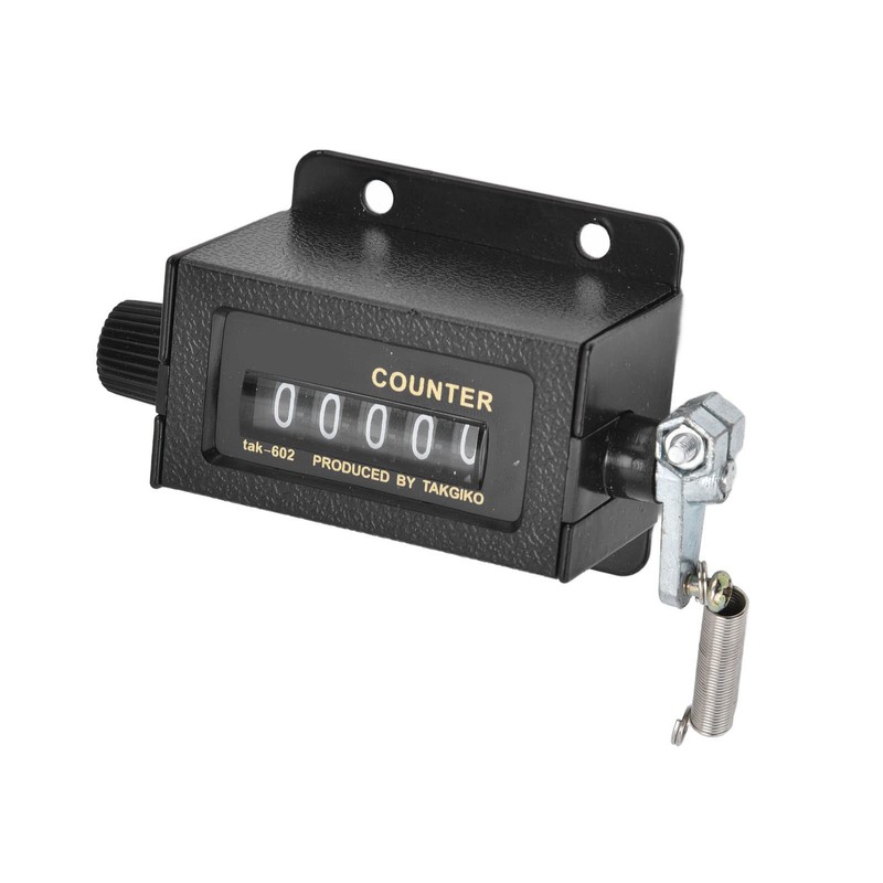 Bale Counter, 5 Digit Counting Clear Accurate Mechanical Counter Reliable