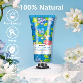 KONEUK 16 Pack Hand Cream Gifts Set, Bulk Hand Lotion Travel Size for Dry Cracked Hands, Hand Cream for Stocking Stuffers, Employee Appreciation Gifts, Christmas Gifts and Bridal Shower Gifts