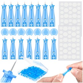 Acne Needle Tool, 60Pcs Disposable Pimple Needles & 72 Dots Acne Stickers | Blemish & Blackhead Removal Tools