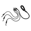 Dog Leash 360° Rotation Reflective Dog Walking Leash with Foam
