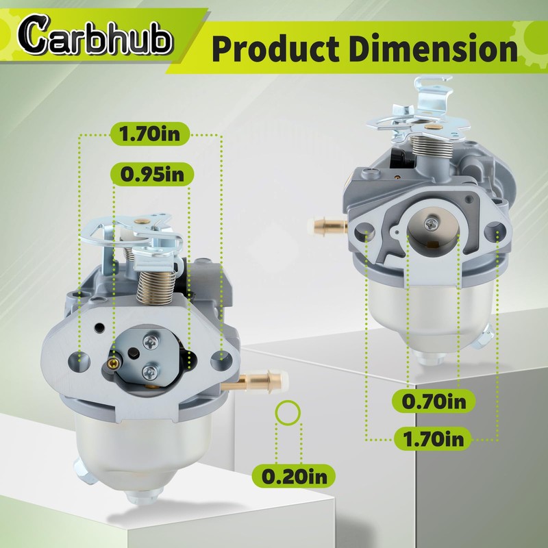 Carbhub EA175V Auto Carburetor for Subaru Robin EA175V EA175V50040 EA175VS7500