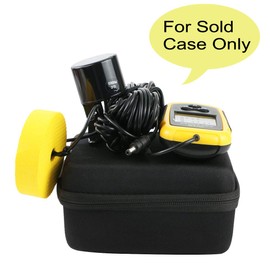 co2CREA Hard Travel Case Replacement for Lucky/Venterior VT-FF001 Handheld Fish Finder Portable Fishing Kayak Fishfinder Fish Depth Finder Fishing Gear Sonar Transducer