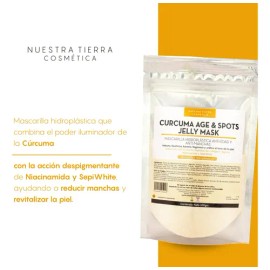 Mascarilla Hidroplastica Curcuma Age & Spots Jelly Mask 100g Tipo de piel Seca