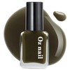 Oznail Shine Mood Nail Color Manicure, S15 Nocturne Khaki, 8ml, 1 piece / 오즈네일 샤인무드 네일 컬러 매니큐어, S15 녹턴 카키, 8ml, 1개