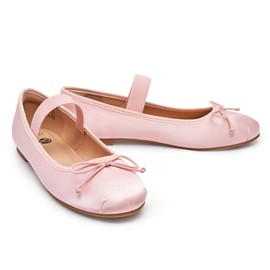 Rekayla Women's Flats,Ballet Flats Shoes for Women,Pink Flats Shoes for Women, Womens Flats Comfortable Dressy Shoes for Women,Round Toe Work Shoes Women,Foldable Mary Jane Shoes Women,Size 7