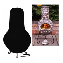 Groumh LARGE SIZE Protective Chiminea Covers, Weather Resistant Outdoor Patio Chiminea Caps