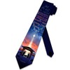 Three Rooker Christmas Ties Mens Nativity Scene Necktie Bible Verse