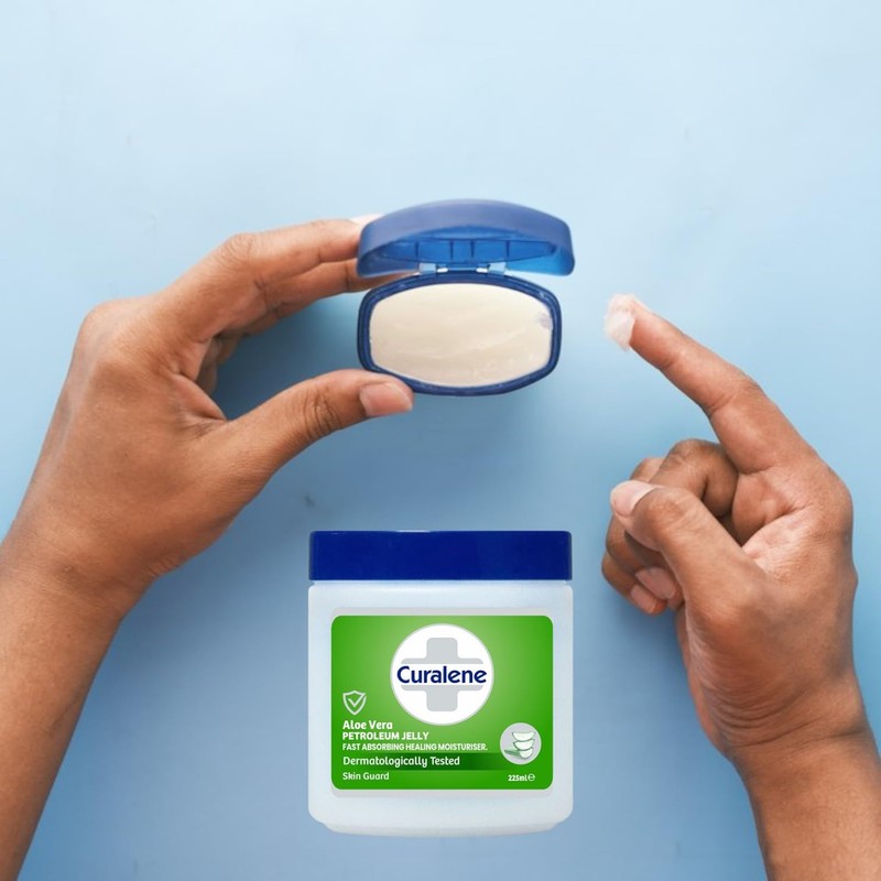 3 x 225mL | Curalene Aloe Vera Petroleum Jelly |