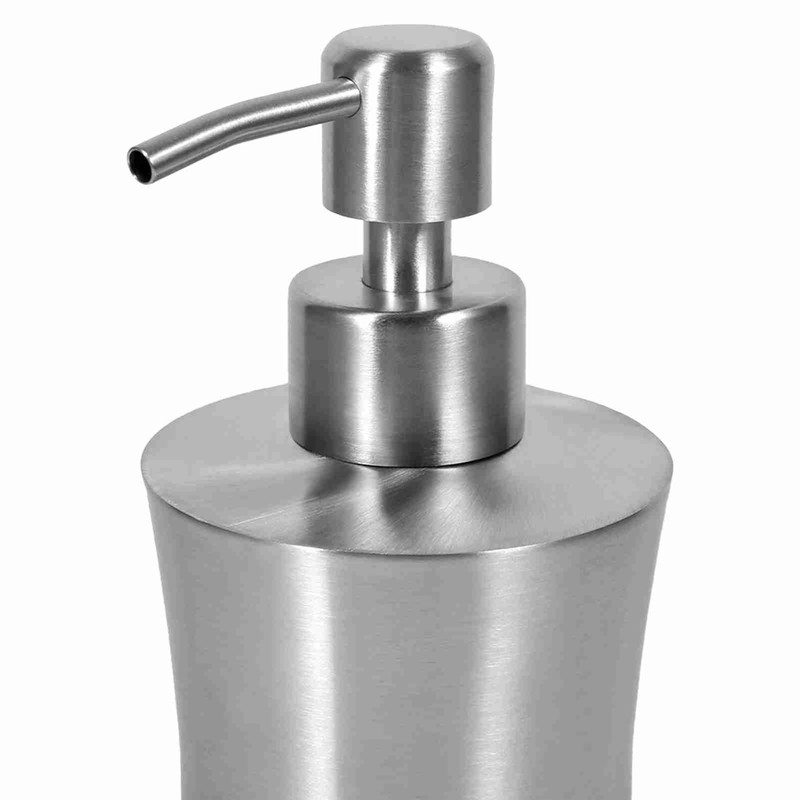 304 Stainless Steel Bathroom Shower Pump Lotion Dispenser Liquid Bottle