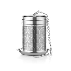 LULLATTI Large Tea Infuser for Loose Tea(1 Pack), 304 Stainless Steel Tea Ball Strainer, Extra Fine Mesh Tea Steeper for Brewing All Kind of Tea, Fits for Most Teapot, Cups or Mugs