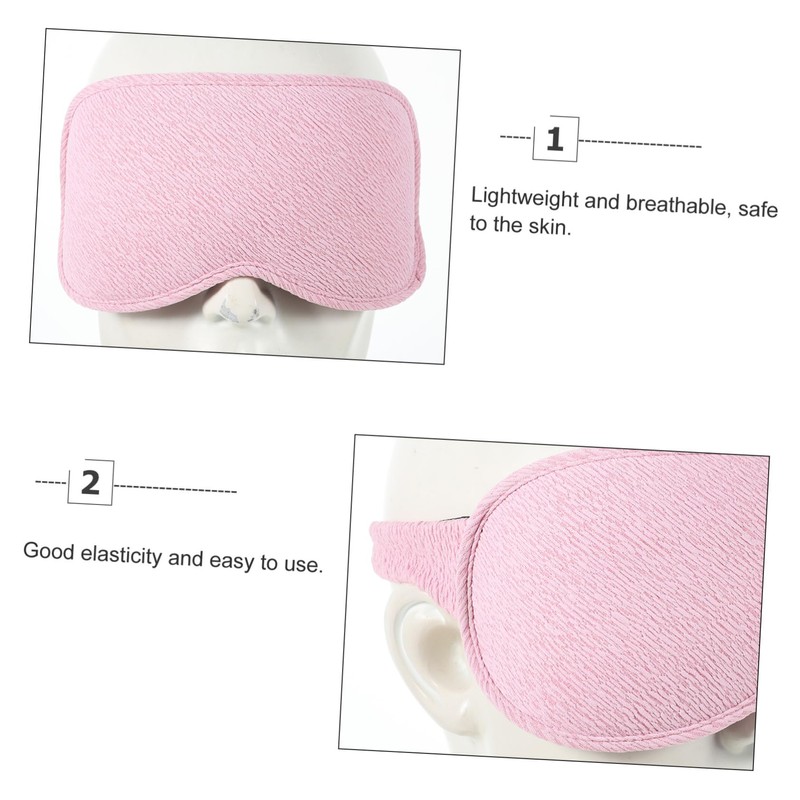 SAFIGLE Breathable Eye Mask for Travel Light Blocking Sleep Mask