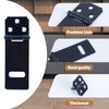 GTILE 6 Pcs Lock Hasp Latch, 3 Inches Black Padlock