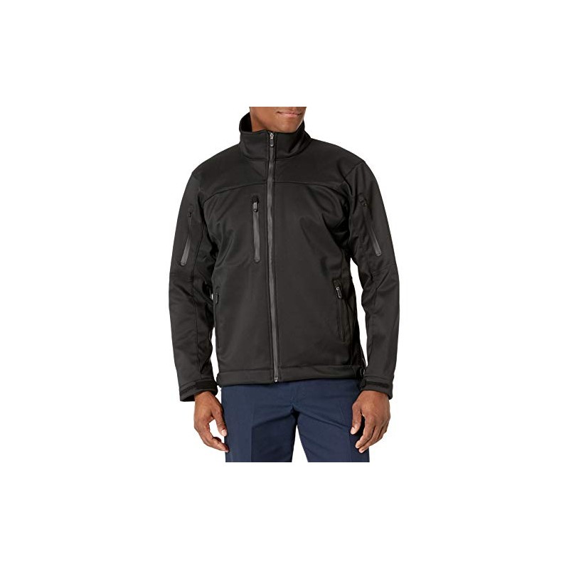 TRU-SPEC Men's 24-7 LE Softshell Jacket Black