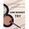 Single Eyeshadow Palette, Goth Black Eyeshadow, Highly Pigmented Long Lasting