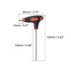 sourcing map T10 Anti Tamper Proof Torx Key T-Handle Dual