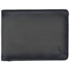 Visconti Montpellier Collection Zanotti Leather Wallet RFID - Tap and Go MT92, Smoke Grey Burnished, rfid wallet