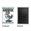 Bird with Big Eyes Souvenir Magnet - Lieber egal Funny