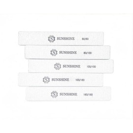 25pcs Jumbo Nail Files - Professional Jumbo Nail Files for Acrylic, Gel, Dip Powder, and Poly Gel Nails - Color: 80/80