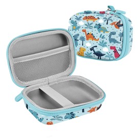 Leayjeen Children's Camera Protective Case Compatible with Grepro/Gofunly/Goopow/YunLone/AONISE/Dwfit/Kriogor/Hangrui Children's Digital Camera Protective Case (Case Only), Blue 2, Suitcase