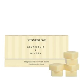 Stoneglow Modern Classics Collection - Grapefruit & Mimosa 192 grams Scented Wax Melts (Yellow)