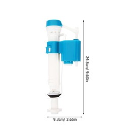 Artibetter Válvula De Llenado De Inodoro Para Tanque Y Taza Kit De Reparación De Accesorios Para Inodoro Compatible Con Tanques Válvula De Descarga De Baño