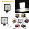 48W LED Car Work Light Auto Arbeitsleuchte Offroad Zusatzscheinwerfer Scheinwerfer
