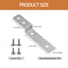2 Pack Dishwasher Side Mount Bracket Kit for Electrolux &