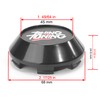 RTRHINOTUNING 4 PCS 68mm/2.68 Inch Wheel Center Caps OD: 2.68"(68