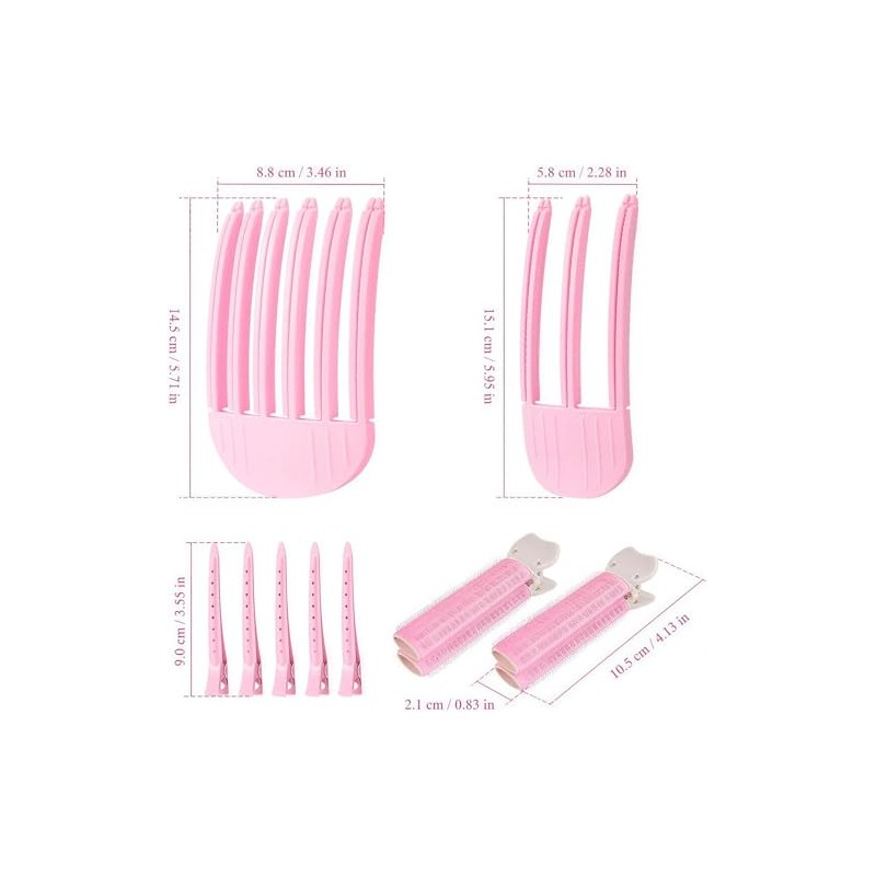 Kit de Accesorios para Peinar 21 Piezas – Pinzas para