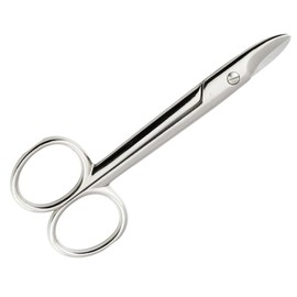 Tijeras de uñas de acero inoxidable de corte preciso de uñas gruesas, resistentes para manicura y pedicura, tijeras fabricadas en Alemania para uñas encarnadas, tijeras de aseo para hombres y mujeres.