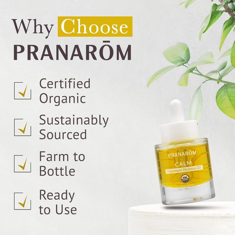 Pranarom - Aceite Hidratante Tratamiento Calma (1Oz/30Ml)