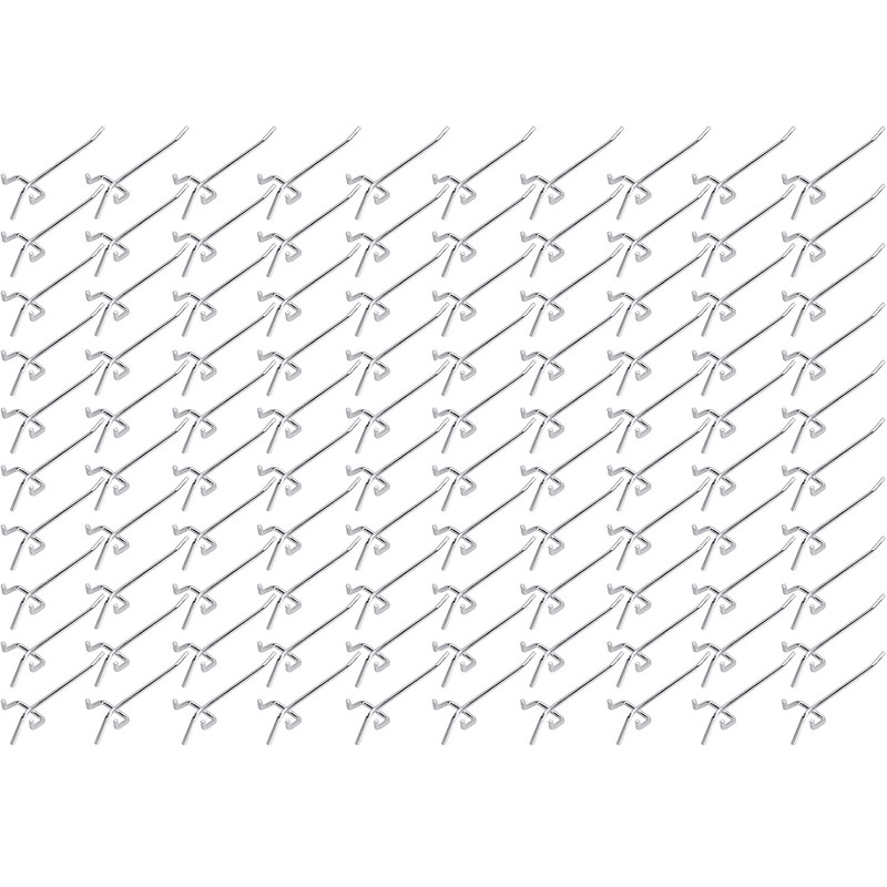 Online Best Service 100 Pack PEG Board Pegboard Shelving Hooks