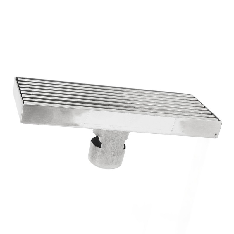 Linear Shower Drain Stainless Steel Odor Resistant Rectangular Floor Drain