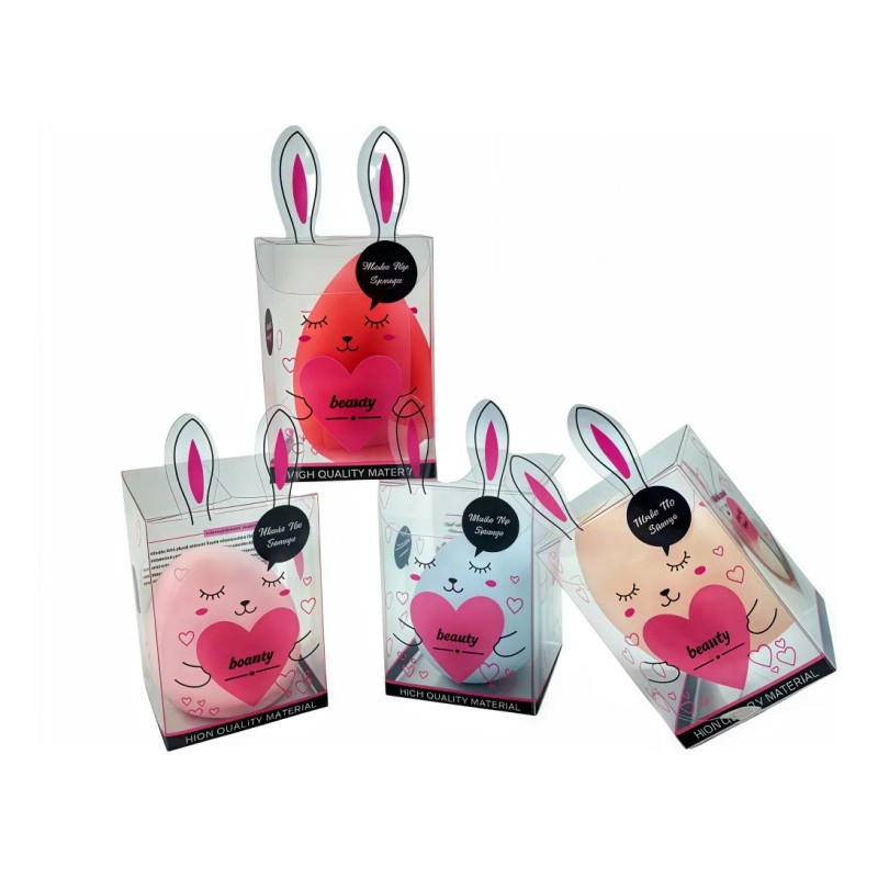 4 Esponjas De Maquillaje Beauty Blender En Estuche Bonito