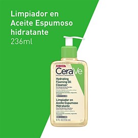 CeraVe Limpiador en Aceite Espumoso Hidratante Piel Normal a Muy Seca 236ml | 8oz