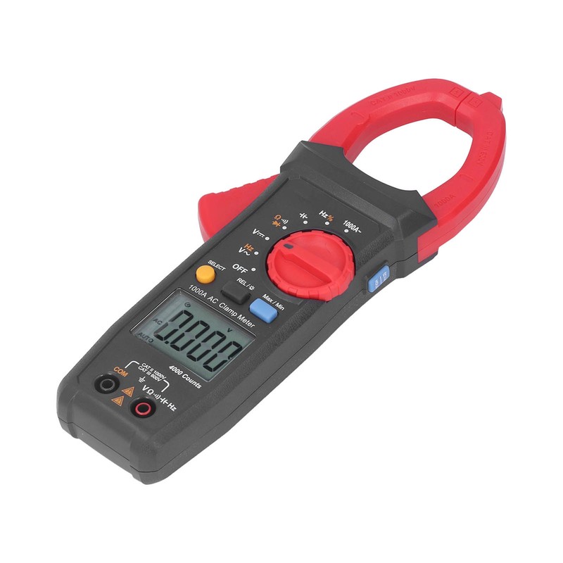 Digital Clamp Multimeter AC DC Current Resistance Repair Meter Digital