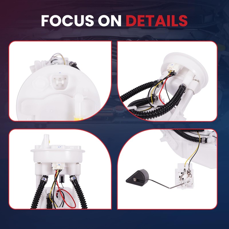 MOCA E8566M Fuel Pump Fit for Honda 2001-2005 Civic 1.7L,