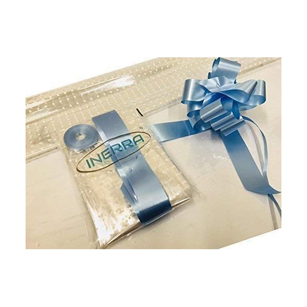 INERRA Gift/Hamper Wrapping Kit - 3 Metres White Dot Film