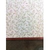 Brodnax Prints Dollhouse Wallpaper Brodnax Green & Cream Leaves "Cherry