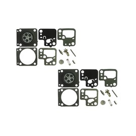 Carburetor Repair/Rebuild Kit Replaces ZAMA RB-243 For Stihl HS46 HS56 hedge trimmer ZAMA C1T-S195E-J (Pack of 2)