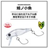 DAIWA Trout Small Fish Lure, Orange Glow, 1.2 inches (30