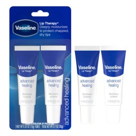 Vaseline Protector Labial Avanzado Lip Balm 2 Unidades 10g - Hidratación y Protección Intensa