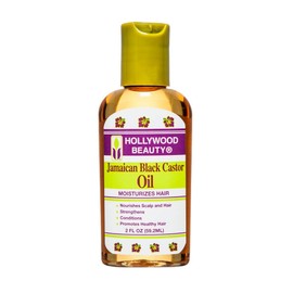 Hollywood Beauty Aceite de ricino negro jamaicano 2 oz